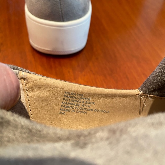 Steve Madden Hilda Slip-on Suede Platform Sneaker - Picture 4 of 4